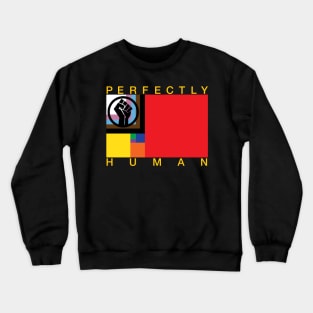 Perfectly Human - Progress/BLM Pride Flag Crewneck Sweatshirt